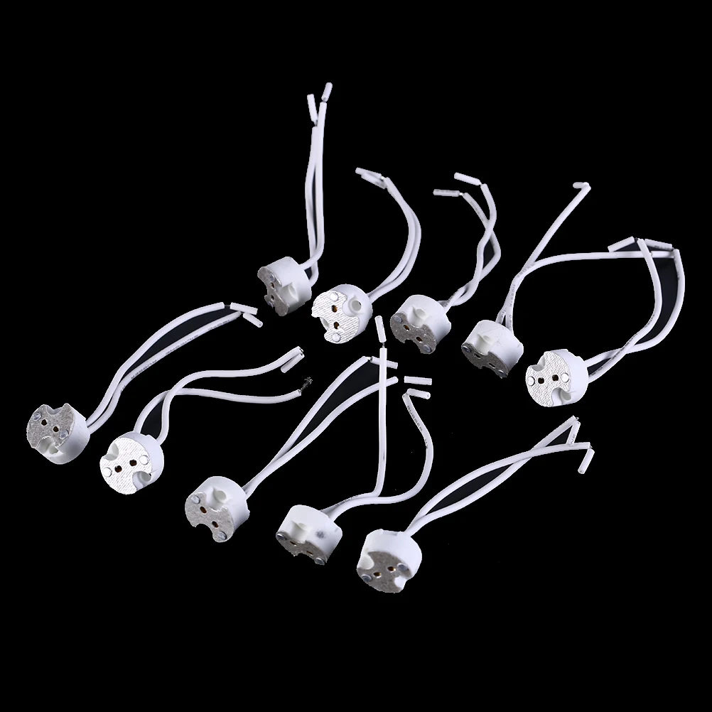 5/10PCS 10CM MR16 G5.3 MR11 G4 Socket For Halogen Ceramic Light Bulb Lamps Holder Base Wire Connector LED Strip Connector
5/10PCS 10CM MR16 G5.3 MR11 G4 Socket For Halogen Ceramic Light Bulb Lamps Holder Base Wire Connector LED Strip Connector