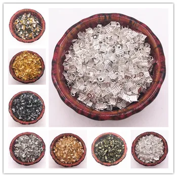 200pcs/lot Cords Crimp End Caps End Clasps Beads For Jewelry Making Bracelet Necklace Jewelry Findings Connectors DIY
200pcs/lot Cords Crimp End Caps End Clasps Beads For Jewelry Making Bracelet Necklace Jewelry Findings Connectors DIY