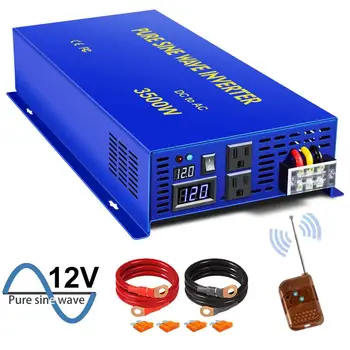 XYZ INVT 3500 watt Power Converter Pure Sine Wave Inverter 12v 24v 36v 48v dc to ac 120v 240V Off Grid Solar System Inverter
XYZ INVT 3500 watt Power Converter Pure Sine Wave Inverter 12v 24v 36v 48v dc to ac 120v 240V Off Grid Solar System Inverter