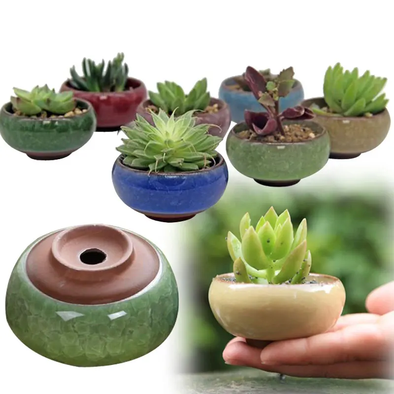 1piece Ice-Crack Ceramic Flower Pots For Juicy Plants Small Bonsai Pot Home Garden Desktop Decorations Succulent Plant Pots
1piece Ice-Crack Ceramic Flower Pots For Juicy Plants Small Bonsai Pot Home Garden Desktop Decorations Succulent Plant Pots