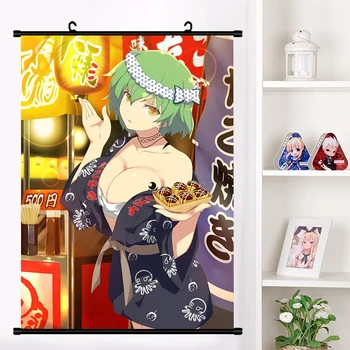 

Anime Senran Kagura Hikage Wall Scroll Poster Wall Hanging Mural Poster Otaku Home Decor Collection Art