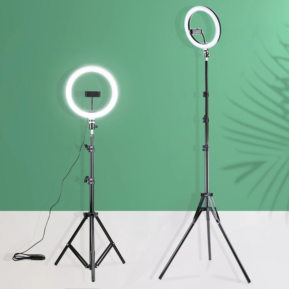 26cm/10inch LED Selfie Ring Light Dimmable LED Ring Lamp Photo Video Camera Phone Light ringlight For Live YouTube Fill Light
26cm/10inch LED Selfie Ring Light Dimmable LED Ring Lamp Photo Video Camera Phone Light ringlight For Live YouTube Fill Light