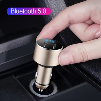 JINSERTA Bluetooth 5.0 Car FM Transmitter Modulator Car Kit With Dual USB Charger Auto Audio MP3 Player Call Handsfree
JINSERTA Bluetooth 5.0 Car FM Transmitter Modulator Car Kit With Dual USB Charger Auto Audio MP3 Player Call Handsfree