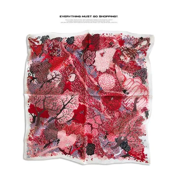 Spring Silk Scarves And Elk Christmas Scarf Red Autumn Silk Scarves Temperament Face Cloth Handkerchief Rings Neck Scarf Women 
Spring Silk Scarves And Elk Christmas Scarf Red Autumn Silk Scarves Temperament Face Cloth Handkerchief Rings Neck Scarf Women