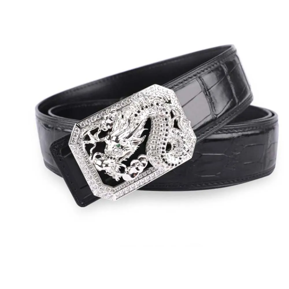 luolundika new crocodile man belt male Smooth buckle business leisure male belt male belts give father husband
luolundika new crocodile man belt male Smooth buckle business leisure male belt male belts give father husband