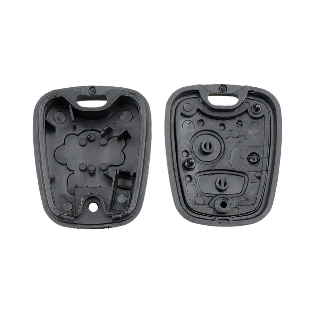 2 Buttons Remote Car Key Shell Fob Key Case Cover with 206 Blade Micro Switches Fit for Peugeot 106 107 206 207 306 307 406 407