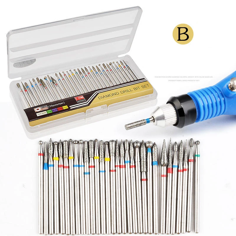 30pcs Grinding Head Nail Drill Bit Nail Art Tool Nail Cone Tip Polishing Electric Manicure Machine Accessories Cutter Nail File
30pcs Grinding Head Nail Drill Bit Nail Art Tool Nail Cone Tip Polishing Electric Manicure Machine Accessories Cutter Nail File