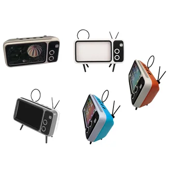 3 in 1 Wireless Speaker Retro TV Mini Portable Bluetooth Bass Speaker Mobile Phone Holder Speaker Retro Photo Frame for Gift
3 in 1 Wireless Speaker Retro TV Mini Portable Bluetooth Bass Speaker Mobile Phone Holder Speaker Retro Photo Frame for Gift