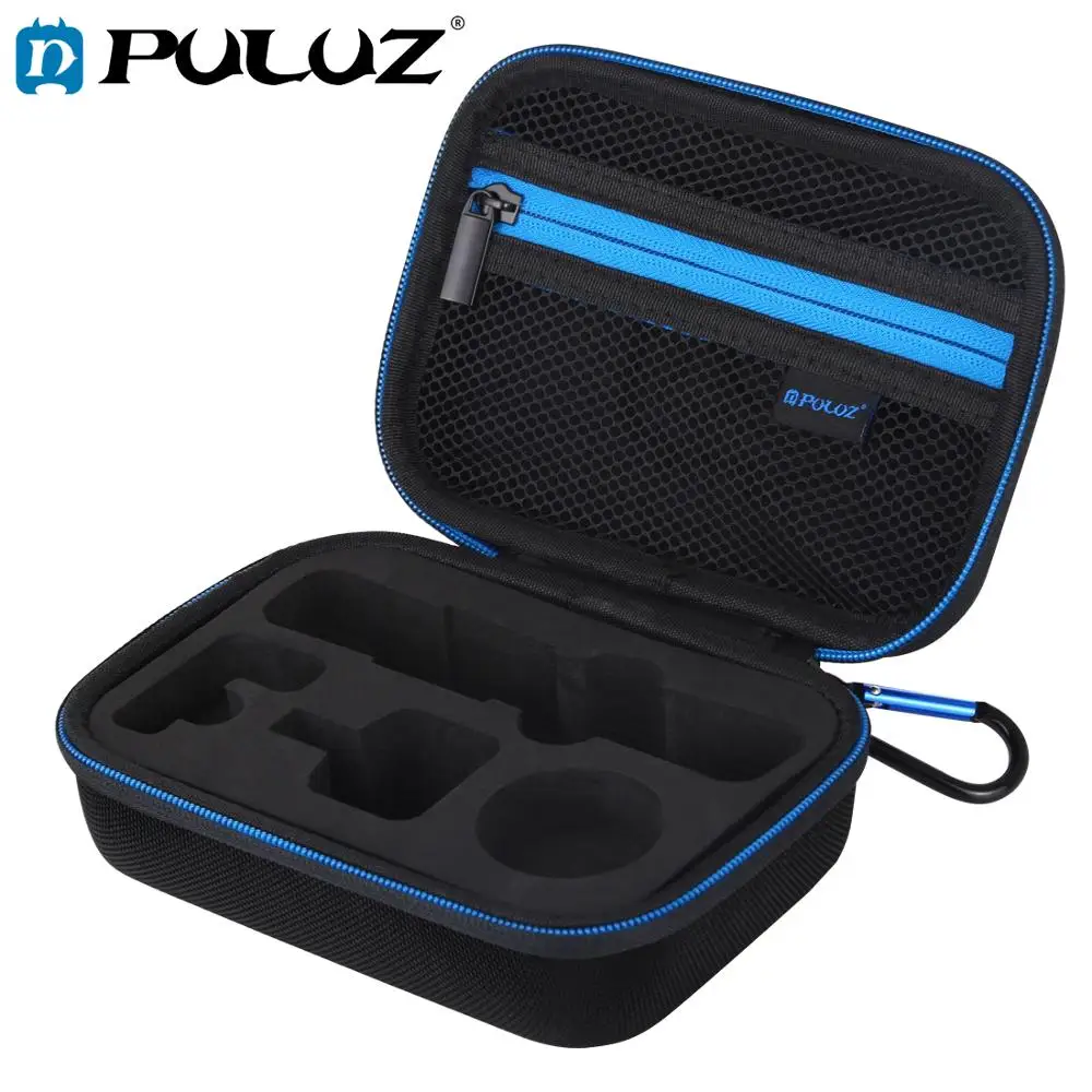 PULUZ EVA Storage Hard Shell Carrying Travel Protective Case Box For DJI OSMO Pocket Accessories Size: 16cm x 11cm x 6.5cm
PULUZ EVA Storage Hard Shell Carrying Travel Protective Case Box For DJI OSMO Pocket Accessories Size: 16cm x 11cm x 6.5cm