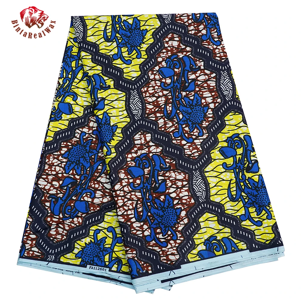 Bintarealwax Ankara African Wax Print Fabricl Africa Cotton Fabrics Ankara African Batik Fabric for Women Dress 24FS1367
Bintarealwax Ankara African Wax Print Fabricl Africa Cotton Fabrics Ankara African Batik Fabric for Women Dress 24FS1367