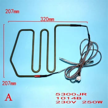 For LG Refrigerator Parts Defrosting Heating Tube 5300JR1014 Refrigerator Defrost Electric Heating Wire
For LG Refrigerator Parts Defrosting Heating Tube 5300JR1014 Refrigerator Defrost Electric Heating Wire