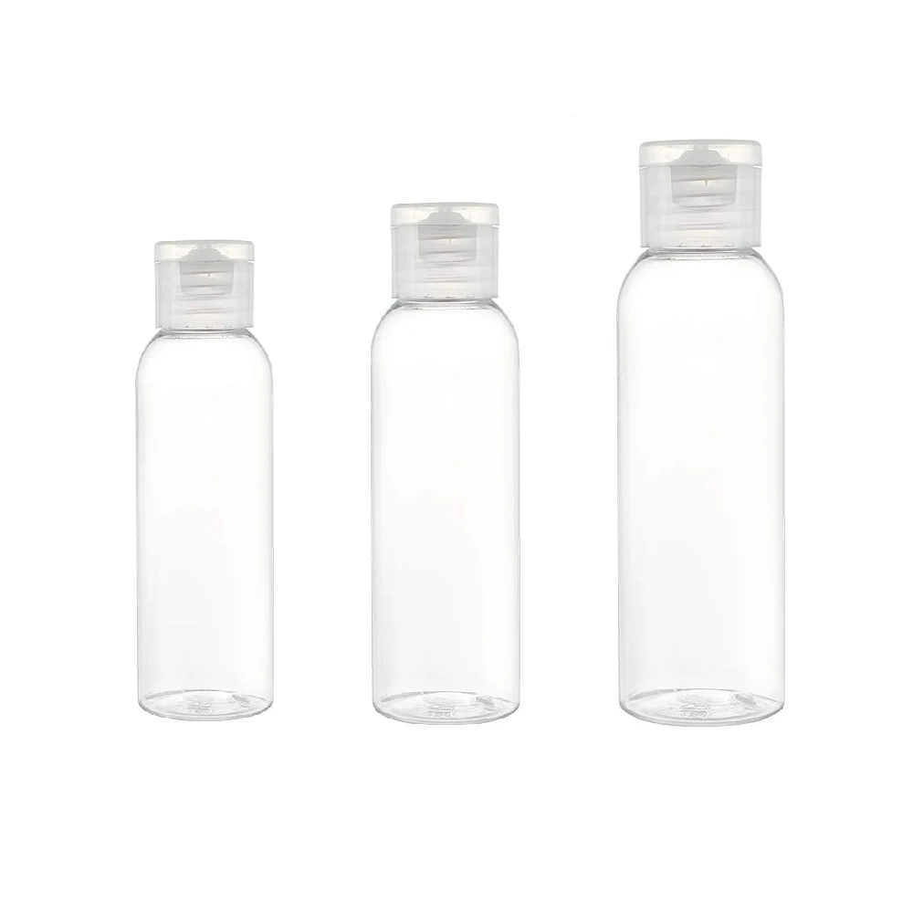 10pcs 50/60/100ml Clear Plastic Travel Bottles Flip Cap Empty Bottles Refillable Bottles Containers for Cosmetics,Lotion,Liquids
10pcs 50/60/100ml Clear Plastic Travel Bottles Flip Cap Empty Bottles Refillable Bottles Containers for Cosmetics,Lotion,Liquids