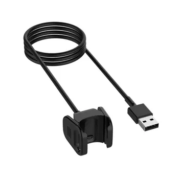 

ONEVAN 55cm / 1m USB Charger Cable for Fitbit charge 3 Smart Watch Charging Clip For Fitbit Fitness Tracker Charger Base