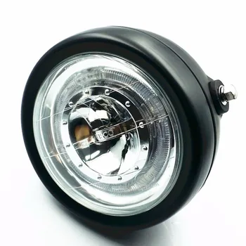 Black LED Angle Blue Side Mount Headlight Cafe Racer Bobber Cruiser Old School
Black LED Angle Blue Side Mount Headlight Cafe Racer Bobber Cruiser Old School