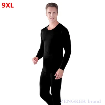 Winter men's plus size large size Underwears set elastic round neck thermal underwear base Long Johns suit 7XL 8XL sleepwear
Winter men's plus size large size Underwears set elastic round neck thermal underwear base Long Johns suit 7XL 8XL sleepwear