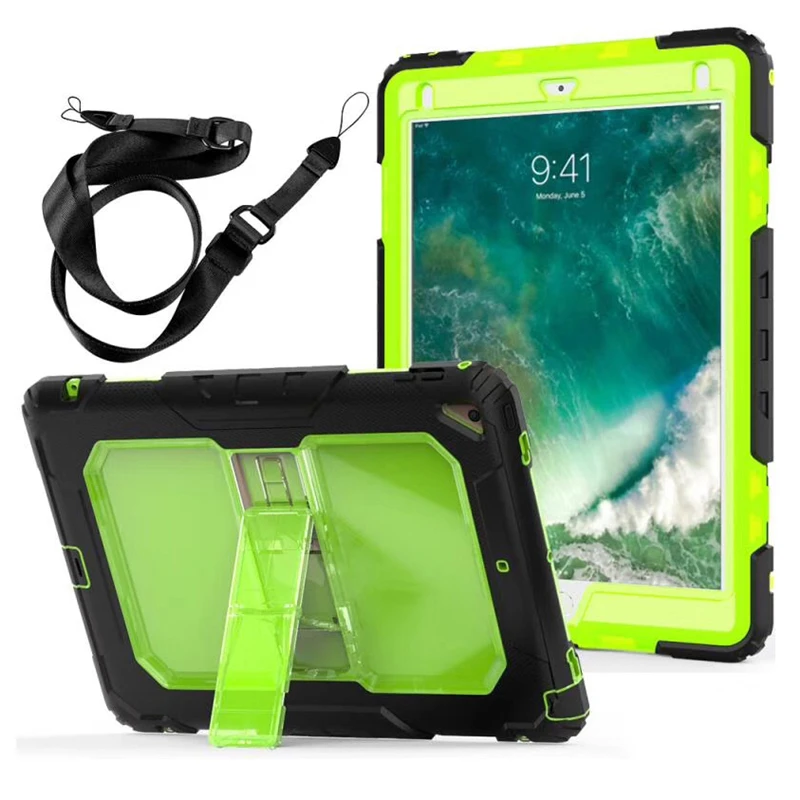 PC Case with Strap for iPad 6 New iPad Air2 Pro 9.7 Tablet Built-in Stand Protect Back Cover
PC Case with Strap for iPad 6 New iPad Air2 Pro 9.7 Tablet Built-in Stand Protect Back Cover
