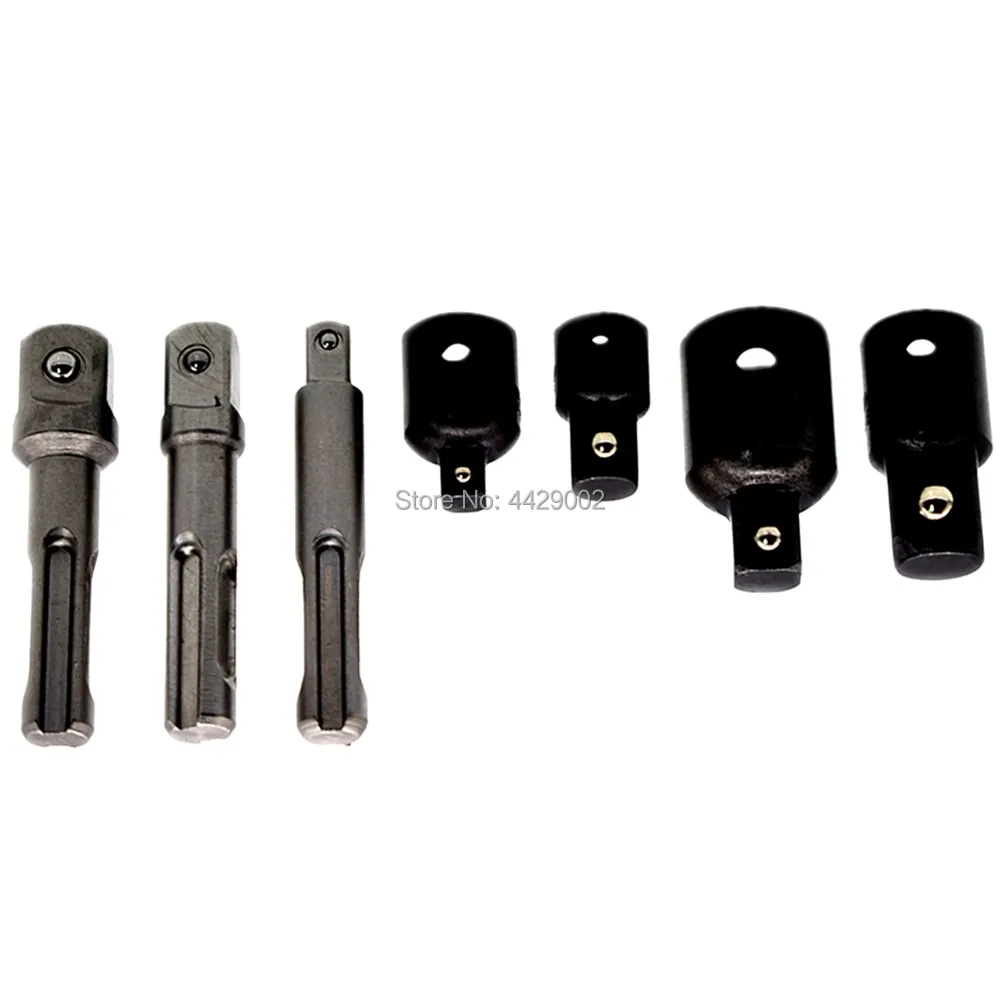 7pcs Impact Adaptor Socket Converter Reducer 1/2" 1/4" 3/8" Socket Adapter Set Hex Shank to 1/4" 3/8" 1/2" Impact Drill BIts
7pcs Impact Adaptor Socket Converter Reducer 1/2" 1/4" 3/8" Socket Adapter Set Hex Shank to 1/4" 3/8" 1/2" Impact Drill BIts