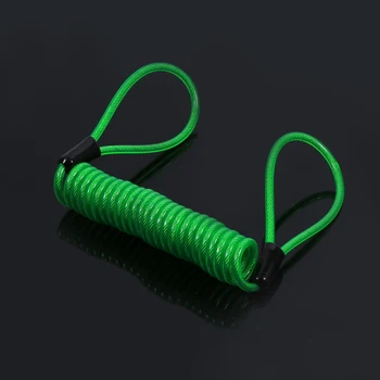 1.5m Multi-functional Motorcycle Bike Alarm Disc Lock Antitheft Security Spring Reminder Coil Cable Security Anti Thief
1.5m Multi-functional Motorcycle Bike Alarm Disc Lock Antitheft Security Spring Reminder Coil Cable Security Anti Thief