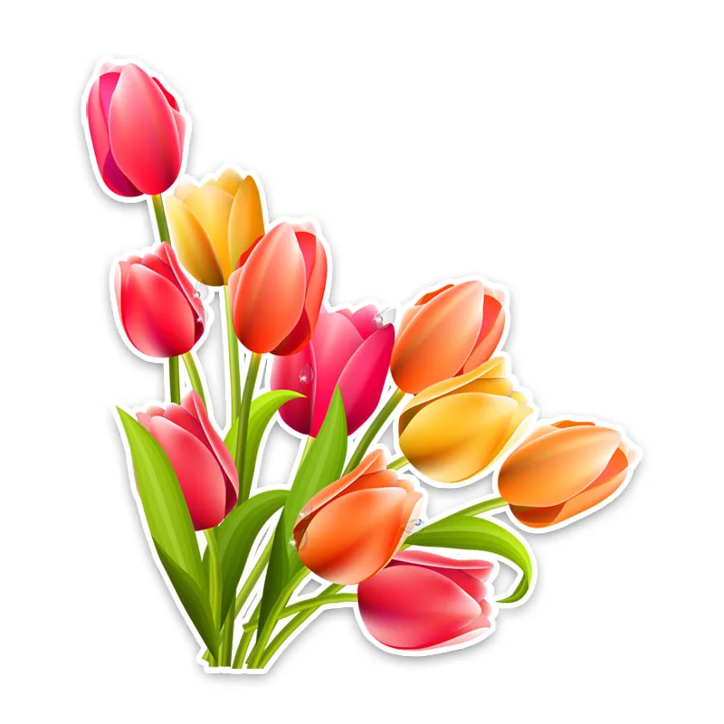 DAWASARU Coolest Tulips Decor Car Stickers Custom Decoration Personalized High Quality Creative Fashion Car Sticker 14CM*13CM
DAWASARU Coolest Tulips Decor Car Stickers Custom Decoration Personalized High Quality Creative Fashion Car Sticker 14CM*13CM