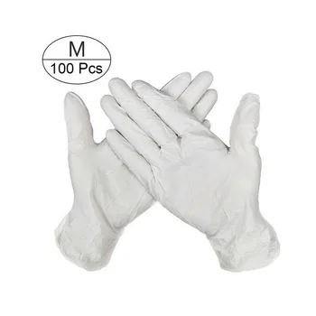 100PCS M/L/XL One Time Disposable PVC NBR Work Gloves Washing Dishes Hands Protection Safe Outdoor Tool Universal
100PCS M/L/XL One Time Disposable PVC NBR Work Gloves Washing Dishes Hands Protection Safe Outdoor Tool Universal