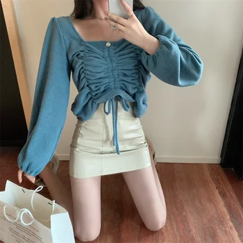 COIGARSAM Fashion blouse women New Spring Office Lady Korea Style Full Sleeve Solid Loose blusas womens tops and blouses 8140
COIGARSAM Fashion blouse women New Spring Office Lady Korea Style Full Sleeve Solid Loose blusas womens tops and blouses 8140
