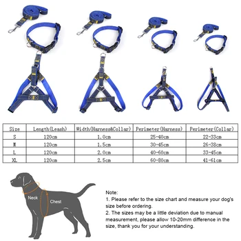New 3pcs/Set Pet Dog Collar Leash Chest Strap Adjustable Harness 1.2m Traction Rope Leash for Small/Medium/Large Dogs Pets Suppl
New 3pcs/Set Pet Dog Collar Leash Chest Strap Adjustable Harness 1.2m Traction Rope Leash for Small/Medium/Large Dogs Pets Suppl