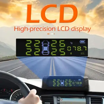 Solar Car Altitude Display Practical Operation Simple Conveninently Tire Pressure Monitoring System with 4 Sensors
Solar Car Altitude Display Practical Operation Simple Conveninently Tire Pressure Monitoring System with 4 Sensors