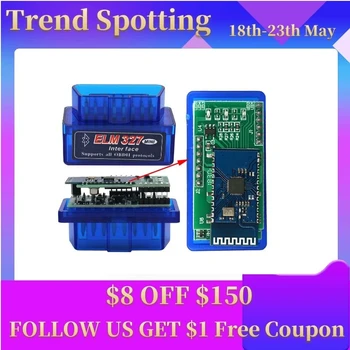 ELM327 Bluetooth V1.5 PIC18F25K80 ELM327 OBD2 Scanner ELM 327 Bluetooth Android/PC ELM 327 OBD2 Bluetooth Adapter ELM 327 1.5 
ELM327 Bluetooth V1.5 PIC18F25K80 ELM327 OBD2 Scanner ELM 327 Bluetooth Android/PC ELM 327 OBD2 Bluetooth Adapter ELM 327 1.5