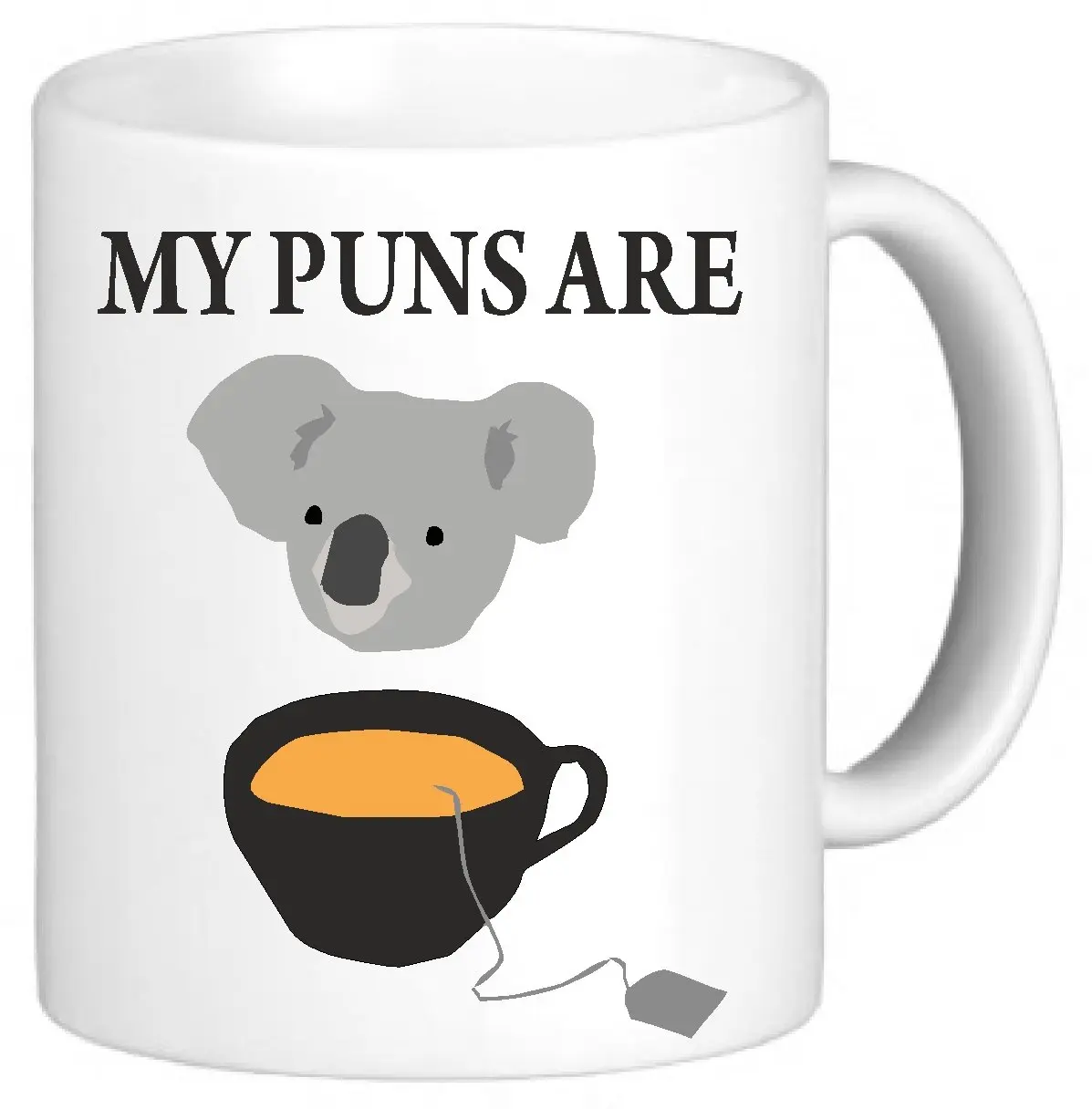 My Puns Are Koala чайная кружка забавная Новинка подарок офисная чашка | Дом и сад