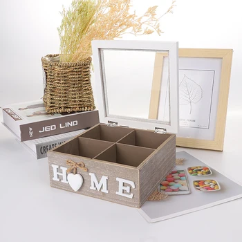 Vintage Tea Box Wooden Jewelry Box Multi Grid Ring Necklace Ring Storage Box Girl Make Up Drawer Organizer Watch Display Boxes
Vintage Tea Box Wooden Jewelry Box Multi Grid Ring Necklace Ring Storage Box Girl Make Up Drawer Organizer Watch Display Boxes