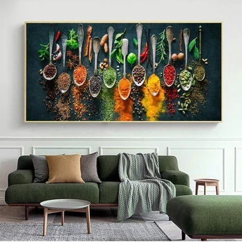 Herbs and Spices for Cooking Canvas Art Posters And Prints Kitchen theme Canvas Paintings On the Wall Art Pictures Cuadros Decor
Herbs and Spices for Cooking Canvas Art Posters And Prints Kitchen theme Canvas Paintings On the Wall Art Pictures Cuadros Decor
