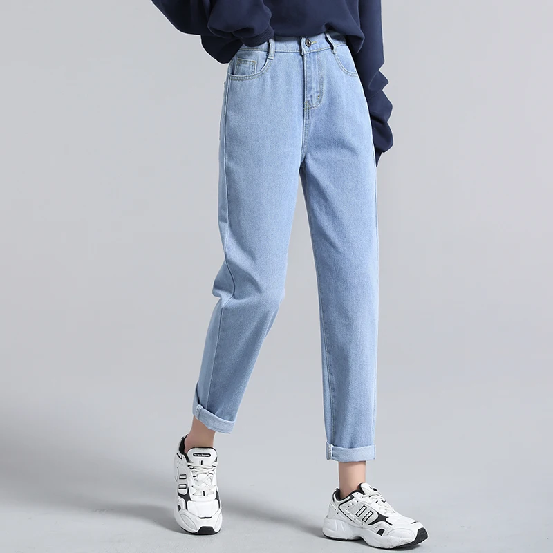 Cotton Vintage High Waist Mom Jeans Women`s Blue Black Denim Pants Boyfriend Jean Femme For Women Jeans
Cotton Vintage High Waist Mom Jeans Women`s Blue Black Denim Pants Boyfriend Jean Femme For Women Jeans