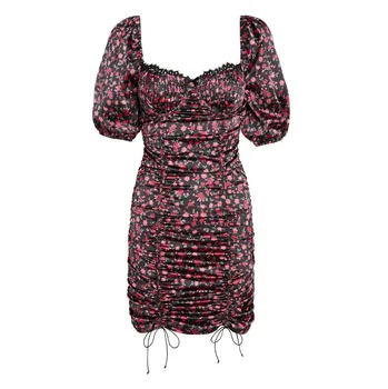 Europe and the United States 2020 summer new slim slimming wild French floral lace drawstring fold bag hip sexy dress
Europe and the United States 2020 summer new slim slimming wild French floral lace drawstring fold bag hip sexy dress