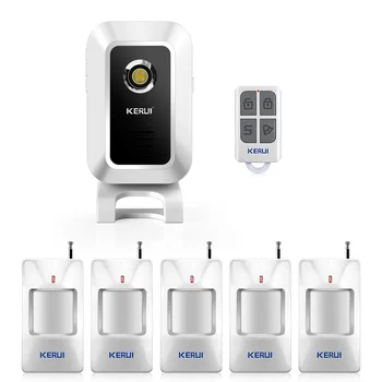 KERUI M7 Wireless Burglar Strobe Light Welcome Chime Doorbell 32 music options Wireless 433MHz PIR Motion
KERUI M7 Wireless Burglar Strobe Light Welcome Chime Doorbell 32 music options Wireless 433MHz PIR Motion