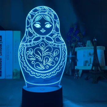 Cute Matryoshka Doll Led Night Light for Home Decoration Colorful Touch Sensor Nightlight Russian Dolls Usb Table Lamp Gift
Cute Matryoshka Doll Led Night Light for Home Decoration Colorful Touch Sensor Nightlight Russian Dolls Usb Table Lamp Gift