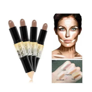 New Brand Makeup Creamy Double-ended 2 in1 Contour Stick Contouring Highlighter Bronzer Create 3D Face Makeup Concealer Pencil
New Brand Makeup Creamy Double-ended 2 in1 Contour Stick Contouring Highlighter Bronzer Create 3D Face Makeup Concealer Pencil