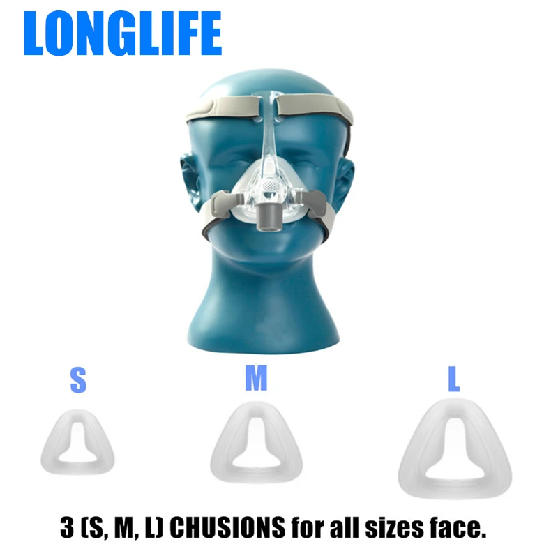 DOCTODD NM4 Nasal Mask With Headgear and SML 3 Size Cushions for CPAP Auto CPAP APAP Mask for Sleep Snoring Apnea Universal Size
DOCTODD NM4 Nasal Mask With Headgear and SML 3 Size Cushions for CPAP Auto CPAP APAP Mask for Sleep Snoring Apnea Universal Size