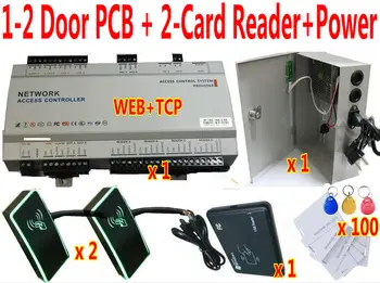 1 pcs of 2 Door Network Access Controller Panel+2 pcs EM ID Card Access Reader+1 UPS Power Supply+1 Card Issuer+Card Keyfobs kit
1 pcs of 2 Door Network Access Controller Panel+2 pcs EM ID Card Access Reader+1 UPS Power Supply+1 Card Issuer+Card Keyfobs kit
