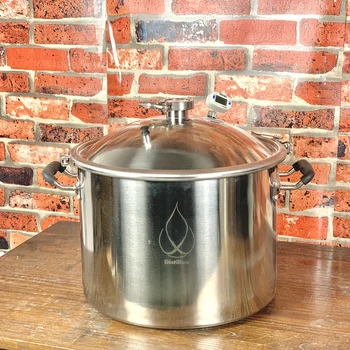 25L Pot, Boiler, Tank, Fermenter with bell lid Distillation, Rectification, Sanitary Steel 304
25L Pot, Boiler, Tank, Fermenter with bell lid Distillation, Rectification, Sanitary Steel 304