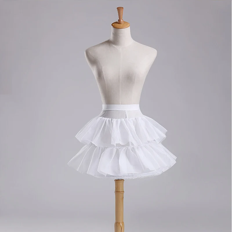 Hot Sale Petticoats for Flower Girl Dress Little Girls Kids Crinoline White/Black/Red 1 Hoop 2 Layers Short Children Underskirt
Hot Sale Petticoats for Flower Girl Dress Little Girls Kids Crinoline White/Black/Red 1 Hoop 2 Layers Short Children Underskirt