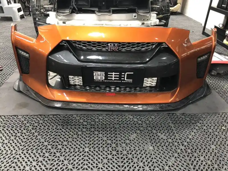 car-styling for nissan gtr r35 2017 my17 carbon fiber oem rear