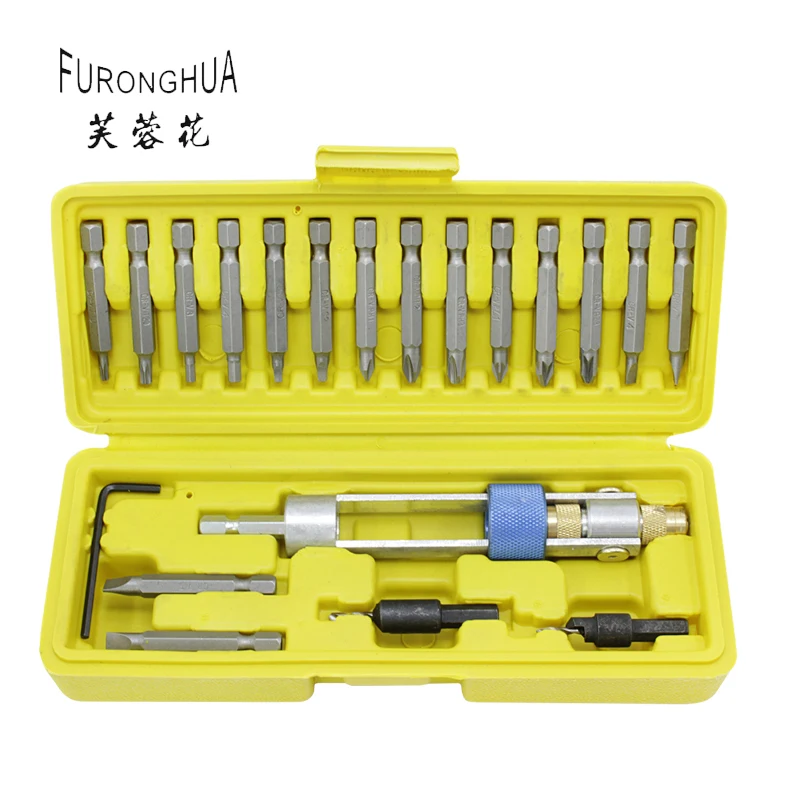 20 piece set high speed steel countersunk drill Multifunctional wind batch bit screwdriver convert quick changer bit tool
20 piece set high speed steel countersunk drill Multifunctional wind batch bit screwdriver convert quick changer bit tool