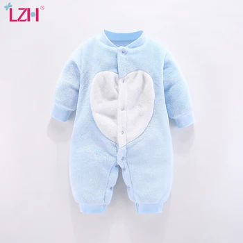 LZH 2020 Winter Autumn Casual Long Sleeve Baby Boys Rompers Clothing Baby Girls Jumpsuit Newborn Costume Flannel Unisex 0-2Year 
LZH 2020 Winter Autumn Casual Long Sleeve Baby Boys Rompers Clothing Baby Girls Jumpsuit Newborn Costume Flannel Unisex 0-2Year