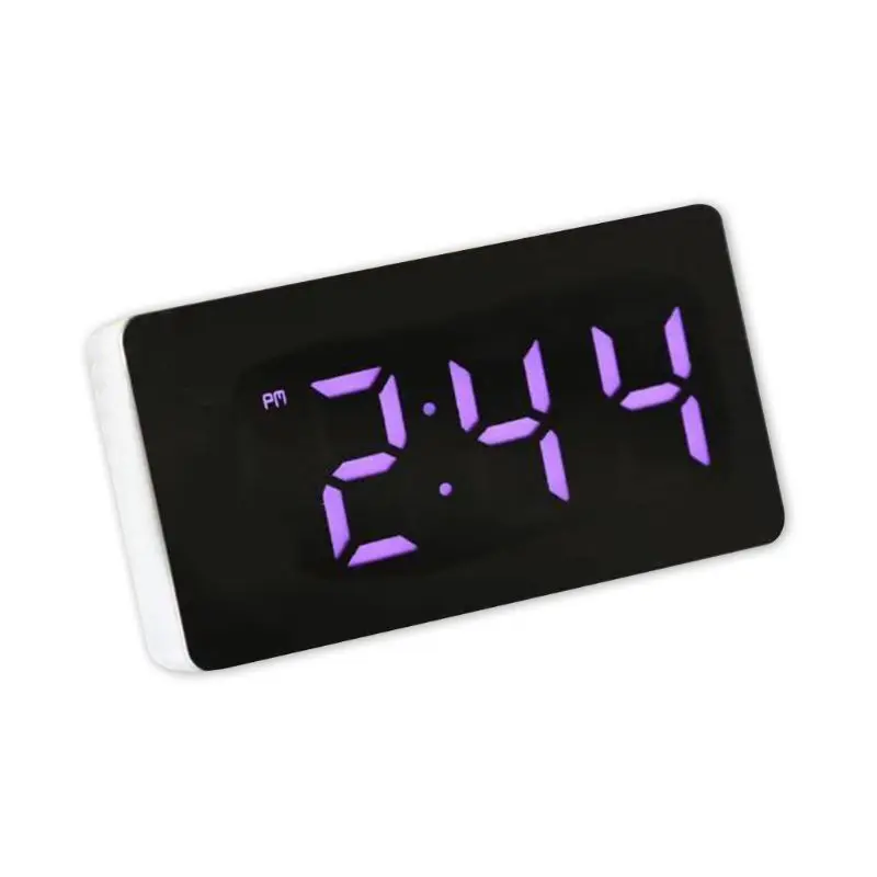 2022 New LED Mirror Clock Electronic Alarm with Time/Calendar/Temperature | Компьютеры и офис