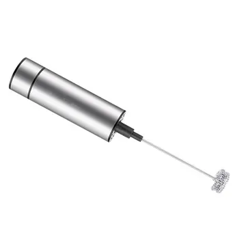 Electric milk frother stainless steel Strong horsepower Double Spring Whisk Head Fancy Coffee Frother Milk Blender
Electric milk frother stainless steel Strong horsepower Double Spring Whisk Head Fancy Coffee Frother Milk Blender