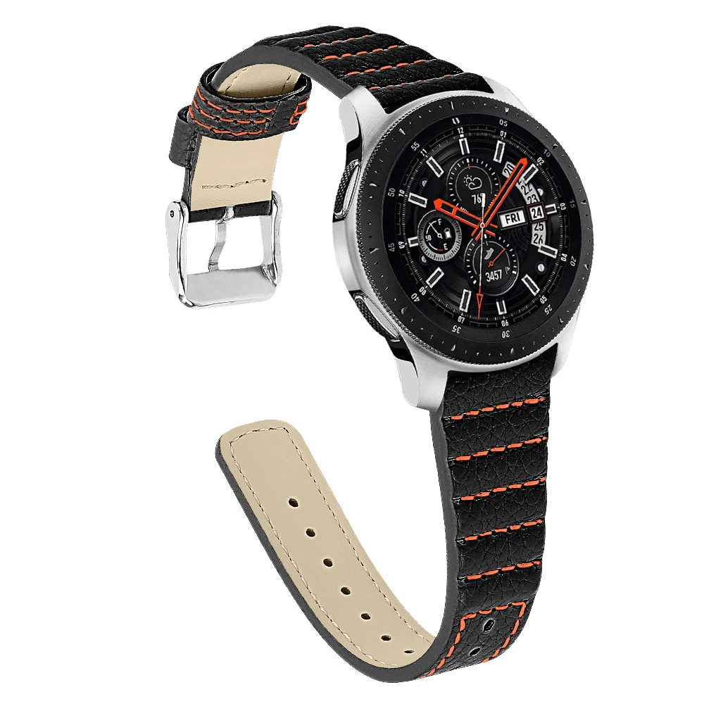 For Samsung Galaxy Watch 42MM Watchband Wavy Genuine Leather Watch Strap T Type Replacemet Band for Samsung Galaxy Watch 46mm
For Samsung Galaxy Watch 42MM Watchband Wavy Genuine Leather Watch Strap T Type Replacemet Band for Samsung Galaxy Watch 46mm