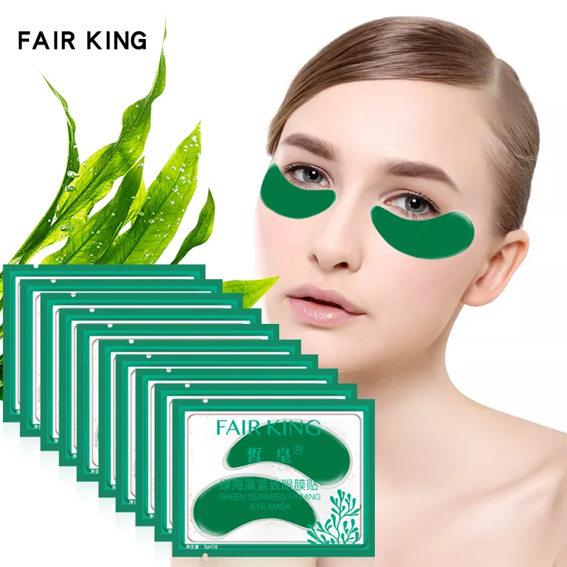 Green Seaweed Eye Mask Nourishing Moisturizing Hydration Eye Patches Dark Dircles Remove Wrinkle Face Skin Care Mask 10pcs/lot
Green Seaweed Eye Mask Nourishing Moisturizing Hydration Eye Patches Dark Dircles Remove Wrinkle Face Skin Care Mask 10pcs/lot