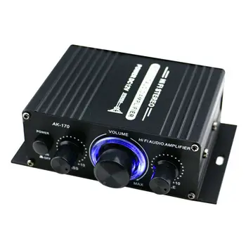 AK170 Bluetooth 5.0 HIFI Mini Digital Power Uiversal Audio Amplifier board Stereo AMP Amplificador for Home Stereo Card Player
AK170 Bluetooth 5.0 HIFI Mini Digital Power Uiversal Audio Amplifier board Stereo AMP Amplificador for Home Stereo Card Player