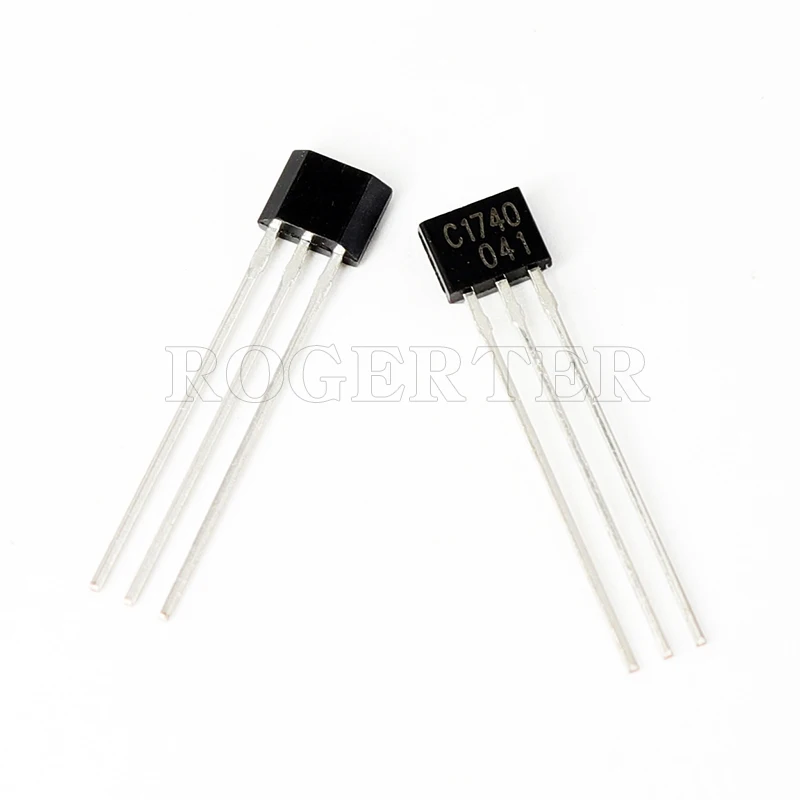 50pcs/lot Transistor (transistor) 2SC1740S to-92s NPN Vceo=60V Ic=150mA HFE=270-560 | Электронные компоненты и
