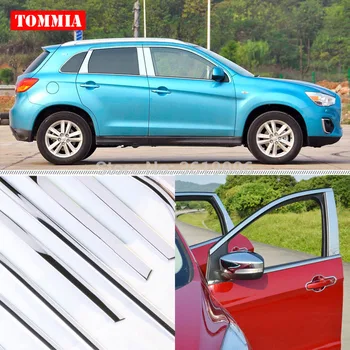 TOMMIA Full Window Middle Pillar Molding Sill Trim Chromium Styling Strips Stainless Steel For Mitsubishi ASX 2013-2018
TOMMIA Full Window Middle Pillar Molding Sill Trim Chromium Styling Strips Stainless Steel For Mitsubishi ASX 2013-2018